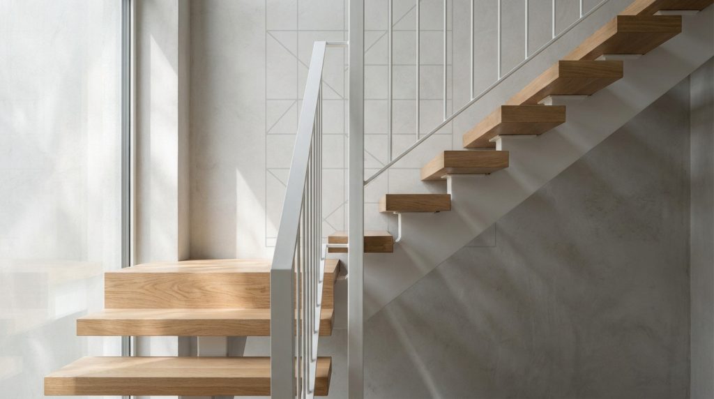 Pente escalier pourcentage : calculez l&rsquo;inclinaison idéale