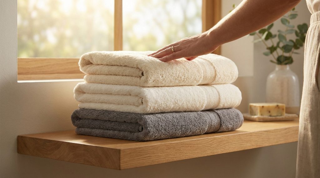 Trouver le meilleur grammage pour votre serviette de bain